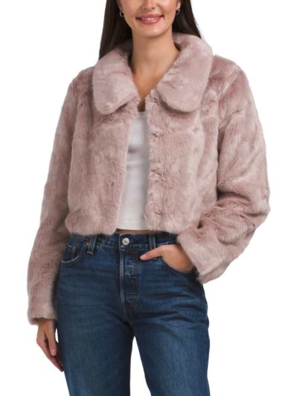 UNREAL FUR Tirage Cropped Jacket